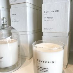 Super Simple HOME FRAGRANCE ESCAPIST CANDLE - SANTORINI