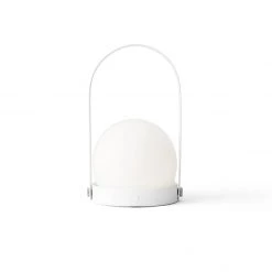 Super Simple CARRIE PORTABLE LAMP - WHITE