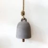 Super Simple LARGE GREY BELL DECOR