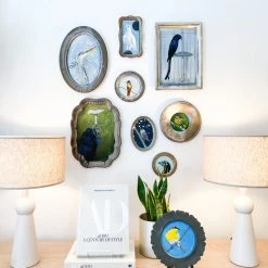 Super Simple BIRD PAINTING ON TRAY - SPOTTED ART