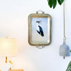 Super Simple LARGE GREY BELL DECOR