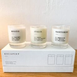 Super Simple ESCAPIST MINI CANDLES - SET OF 3