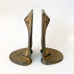 Super Simple DECOR NAMBU IRON OWL BOOKENDS
