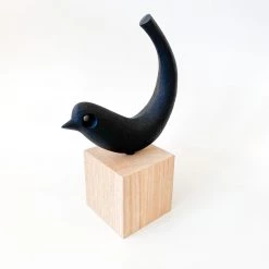 Super Simple NAMBU IRON BIRD ON STAND DECOR