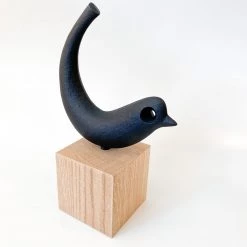 Super Simple NAMBU IRON BIRD ON STAND DECOR