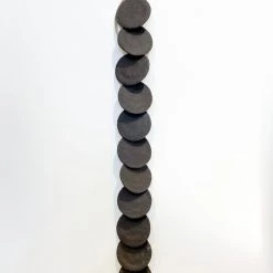 Super Simple SINGLE STRAND DISC SCULPTURE - BLACK ART