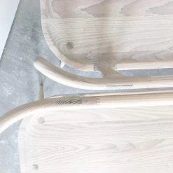 Super Simple FURNITURE OXBEND BENCH - WHITE ASH