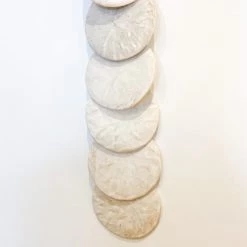 Super Simple SINGLE STRAND DISC WALL ART - WHITE 9 Super Simple SINGLE STRAND DISC WALL ART - WHITE