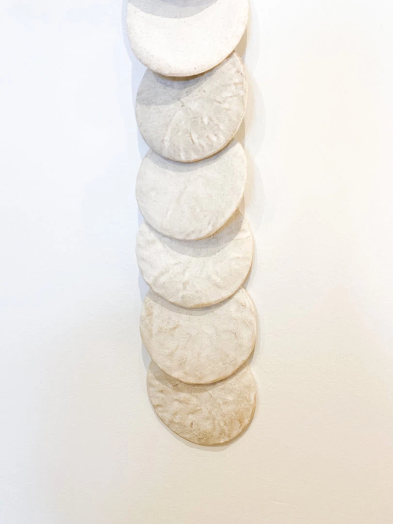 Super Simple SINGLE STRAND DISC WALL ART - WHITE 3 Super Simple SINGLE STRAND DISC WALL ART - WHITE