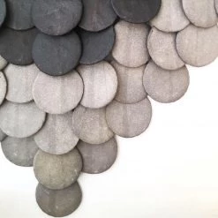 Super Simple CERAMIC DISC WALL SCULPTURE ART