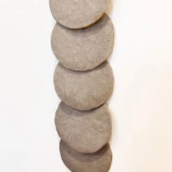 Super Simple SINGLE STRAND DISC WALL ART - GREY