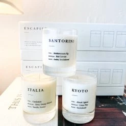 Super Simple ESCAPIST MINI CANDLES - SET OF 3