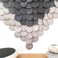 Super Simple CERAMIC DISC WALL SCULPTURE ART