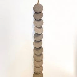 Super Simple SINGLE STRAND DISC WALL ART - GREY