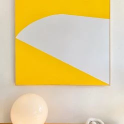 Super Simple ABSTRACT ART - YELLOW EAGLE