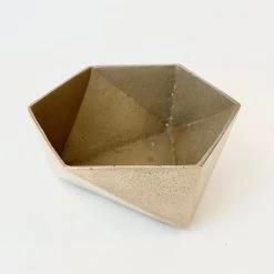 Super Simple DECOR BRASS ORIGAMI BOWL - SMALL