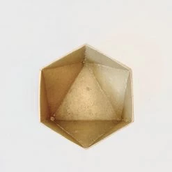 Super Simple DECOR BRASS ORIGAMI BOWL - SMALL