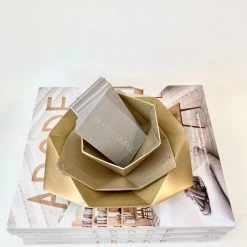 Super Simple BRASS ORIGAMI BOWL - LARGE