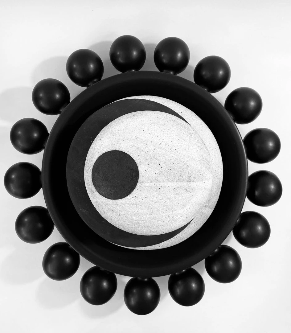 Super Simple LARGE HALO BOWL - BLACK 6 Super Simple LARGE HALO BOWL - BLACK