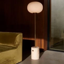 Super Simple JWDA Floor Lamp - Travertine