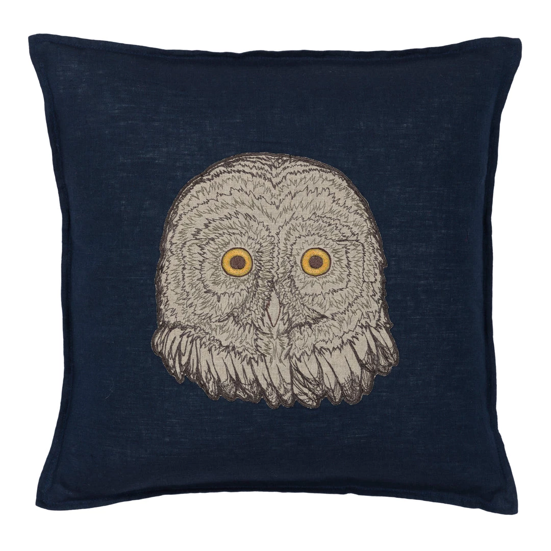 Super Simple DECOR OWL APPLIQUE PILLOW 1 Super Simple DECOR OWL APPLIQUE PILLOW