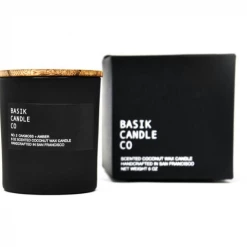 Super Simple BASIK CANDLE NO. 2 - OAKMOSS + AMBER HOME FRAGRANCE