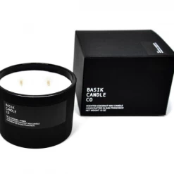 Super Simple BASIK CANDLE NO. 2 - OAKMOSS + AMBER HOME FRAGRANCE