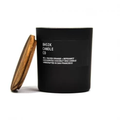 Super Simple BASIK CANDLE NO. 4 - BERGAMOT + BLOOD ORANGE