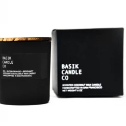 Super Simple BASIK CANDLE NO. 4 - BERGAMOT + BLOOD ORANGE