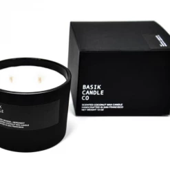 Super Simple BASIK CANDLE NO. 4 - BERGAMOT + BLOOD ORANGE