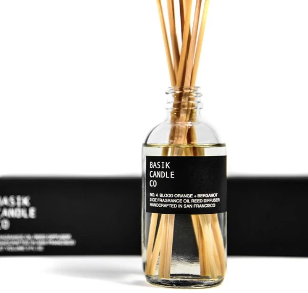 Super Simple REED DIFFUSER BASIK NO. 4 - BLOOD ORANGE + BERGAMOT 4 Super Simple REED DIFFUSER BASIK NO. 4 - BLOOD ORANGE + BERGAMOT