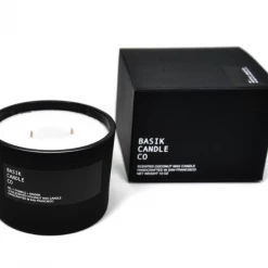 Super Simple BASIK CANDLE NO. 11 - POMELO + GINGER HOME FRAGRANCE