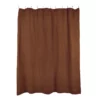 Super Simple SIMPLE WAFFLE SHOWER CURTAIN - TERRA COTTA BATH