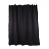 Super Simple BATH SIMPLE WAFFLE SHOWER CURTAIN - BLACK