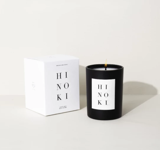 Super Simple HOME FRAGRANCE NOIR CANDLE - HINOKI 1 Super Simple HOME FRAGRANCE NOIR CANDLE - HINOKI