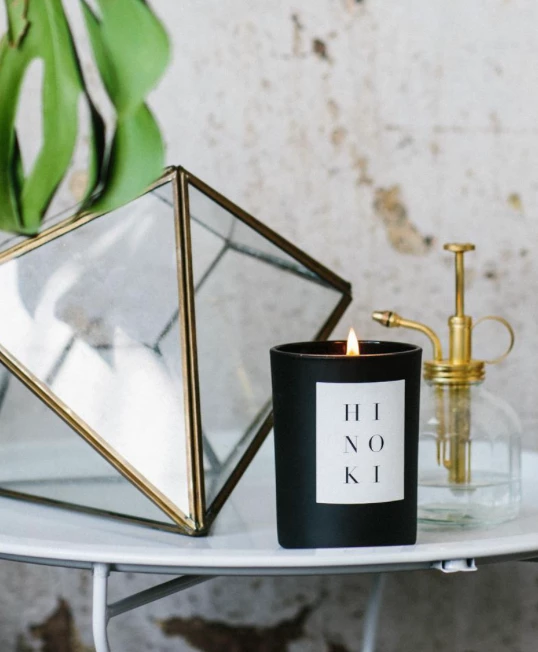 Super Simple HOME FRAGRANCE NOIR CANDLE - HINOKI 2 Super Simple HOME FRAGRANCE NOIR CANDLE - HINOKI