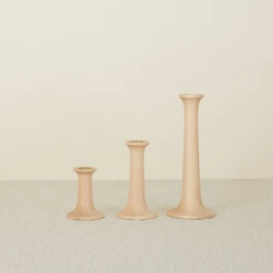 Super Simple SIMPLE WOOD CANDLESTICKS - MAPLE DECOR