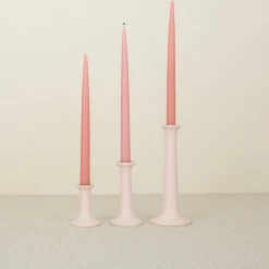 Super Simple SIMPLE WOOD CANDLESTICKS - BLUSH 11 Super Simple SIMPLE WOOD CANDLESTICKS - BLUSH