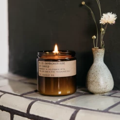 Super Simple SANDLEWOOD ROSE CANDLES HOME FRAGRANCE