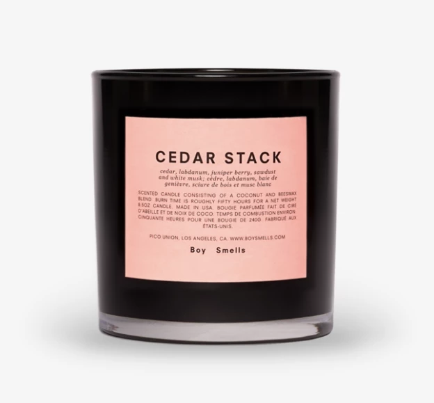 Super Simple BOY SMELLS CEDAR STACK CANDLE HOME FRAGRANCE 1 Super Simple BOY SMELLS CEDAR STACK CANDLE HOME FRAGRANCE