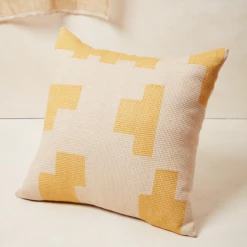 Super Simple DECOR PUZZLE PILLOW - LEMON