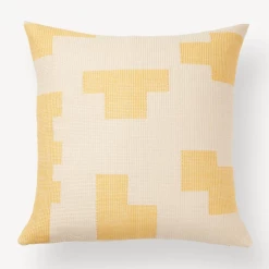 Super Simple DECOR PUZZLE PILLOW - LEMON