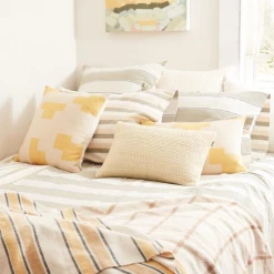 Super Simple DECOR PUZZLE PILLOW - LEMON