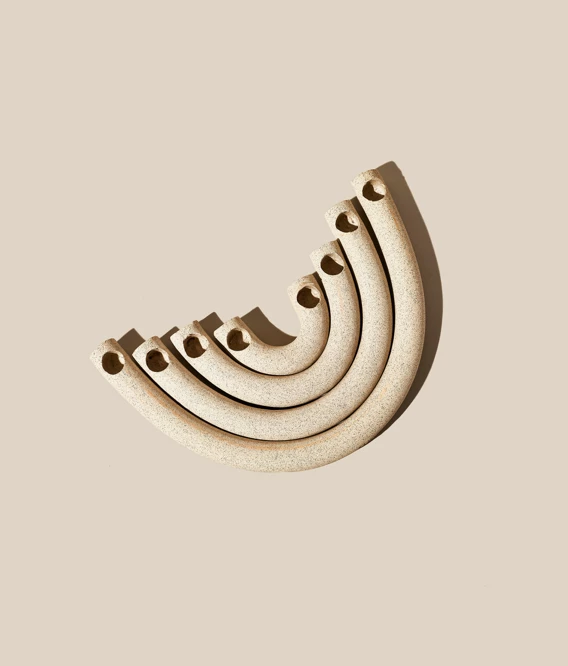 Super Simple ARC CANDLE HOLDERS DECOR 1 Super Simple ARC CANDLE HOLDERS DECOR