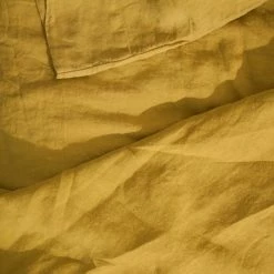 Super Simple LINEN BEDDING - MUSTARD