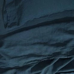 Super Simple LINEN BEDDING - PEACOCK