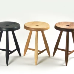 Super Simple FURNITURE ALPINE STOOL - BLACK ASH