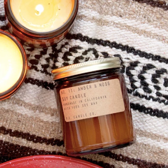 Super Simple AMBER & MOSS CANDLE HOME FRAGRANCE 3 Super Simple AMBER & MOSS CANDLE HOME FRAGRANCE
