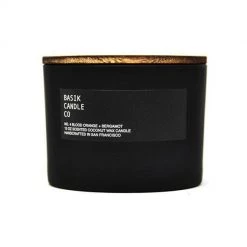 Super Simple BASIK CANDLE NO. 4 - BERGAMOT + BLOOD ORANGE