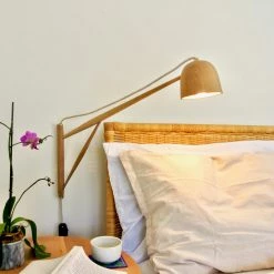 Super Simple LIGHTING CRANE SWING ARM WALL LAMP